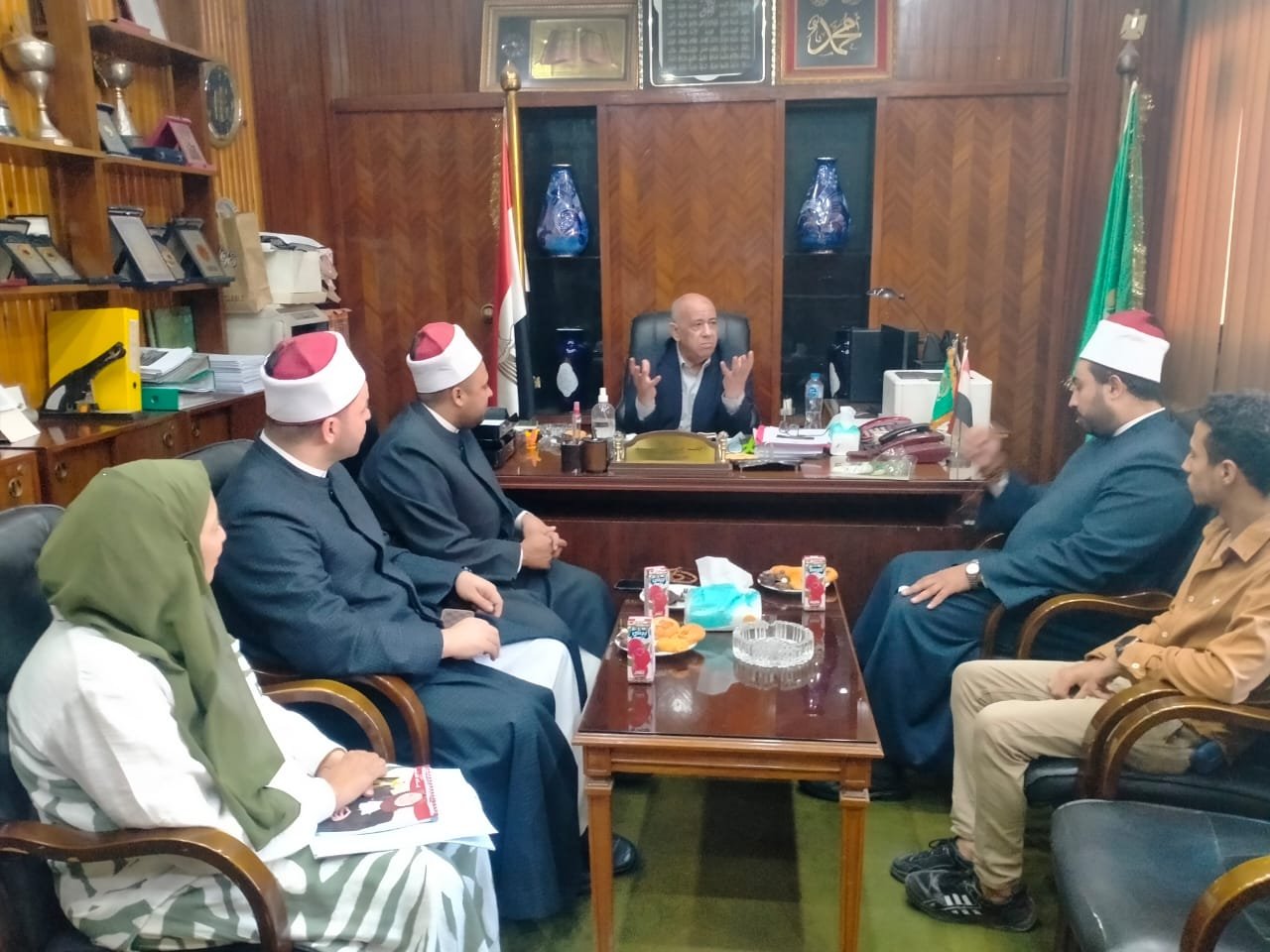 : المعهد العالي للتعاون الزراعي يحتفل بذكرى المولد النبوي الشريف بمشاركة علماء الأزهر